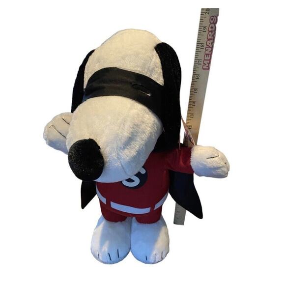 Snoopy Halloween Greeter Peanuts Plush By Gemmy Wearing Mask Large (19 Inch) NWT - Picture 13 of 13